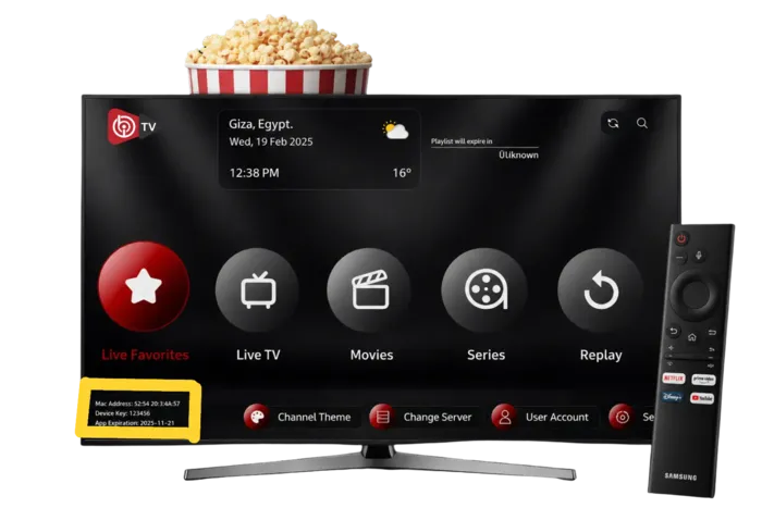 IBO Player MAC address and device key