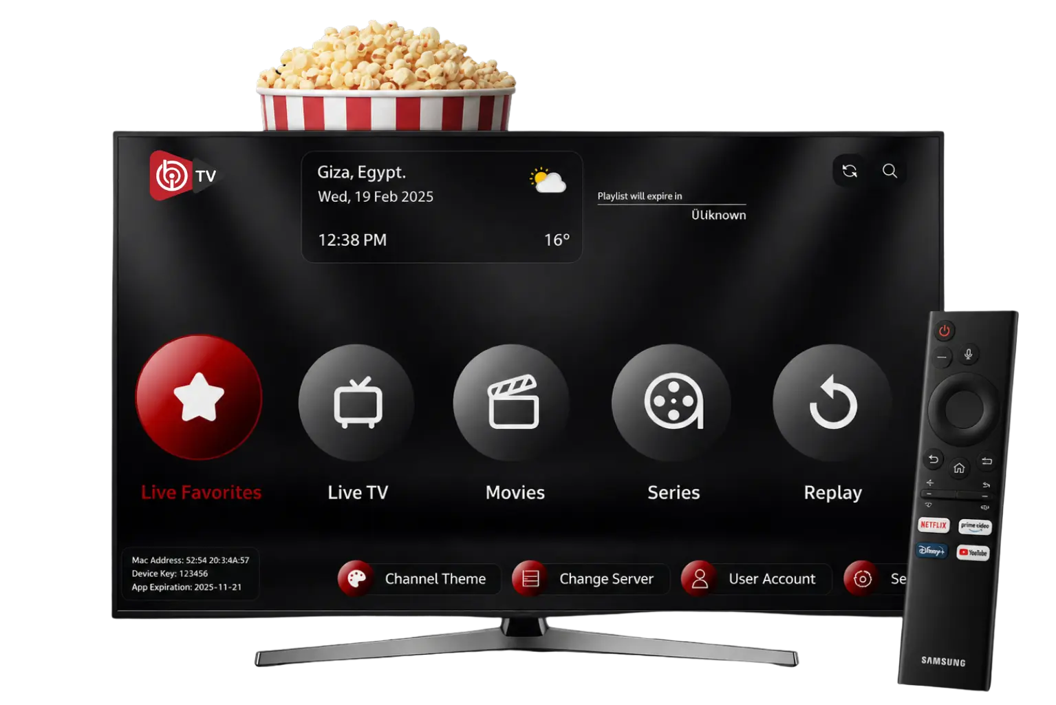Fire TV Stick for IBO Player Pro