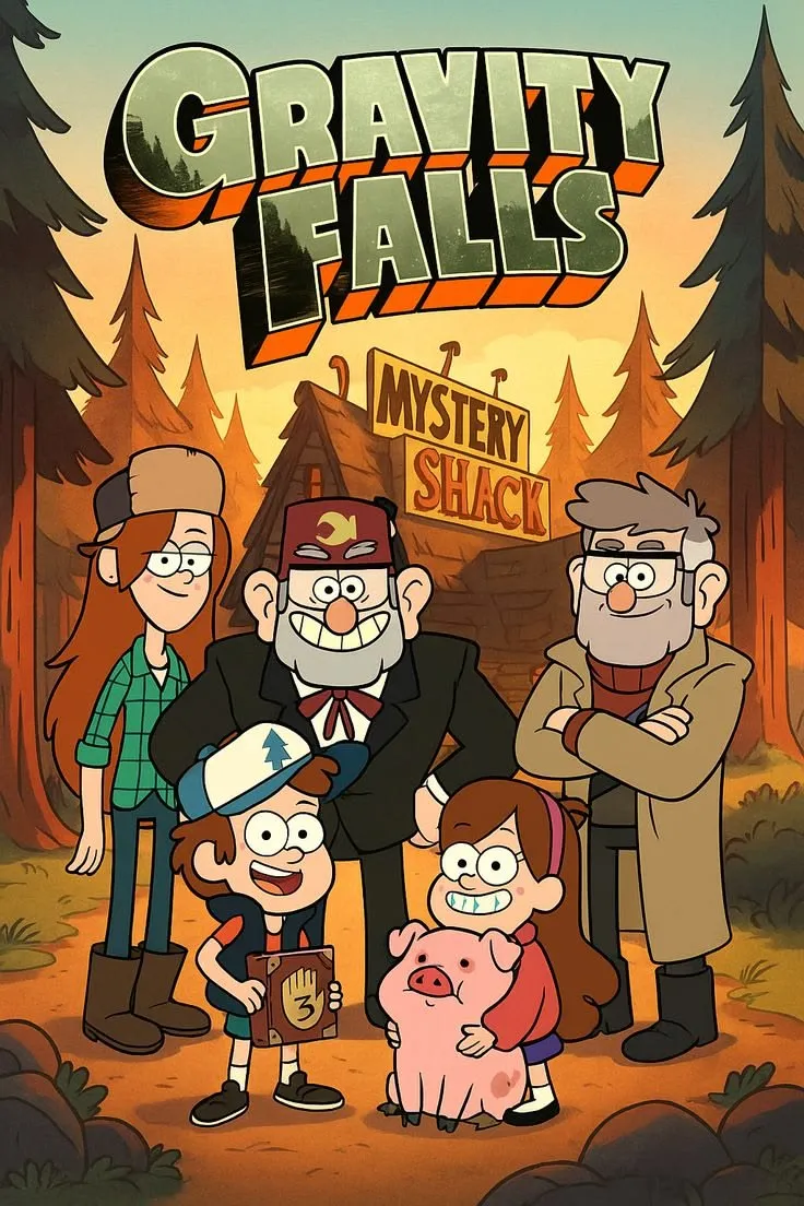 Gravity Falls series poster