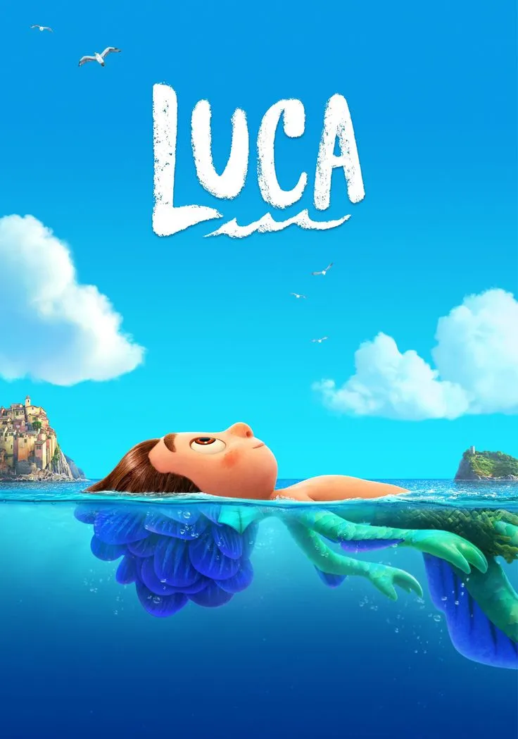 Luca animated movie poster