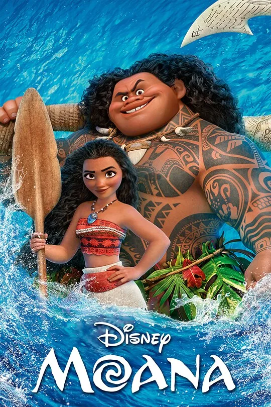 Moana cartoon poster